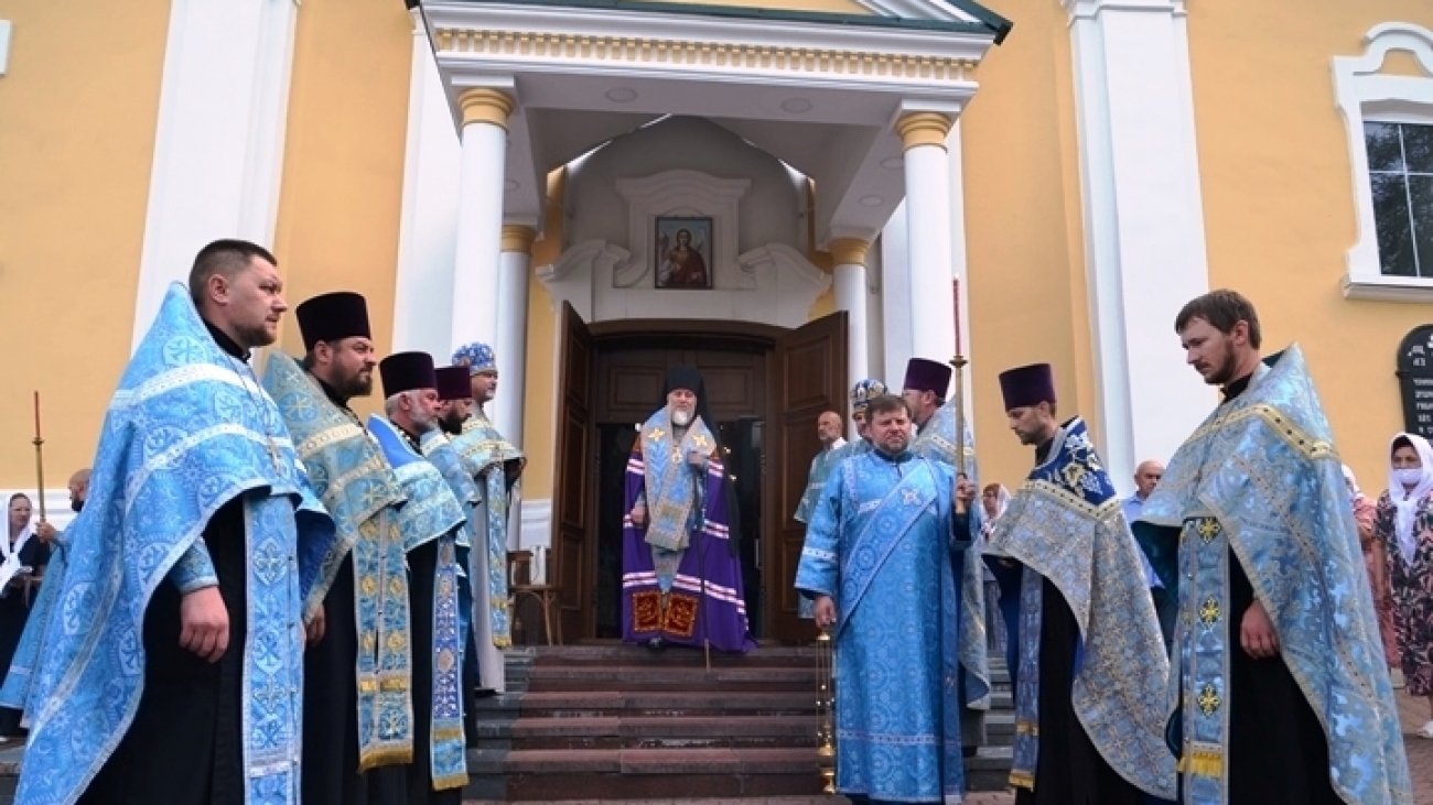 В Мозырь принесены мощи святого Александра Невского