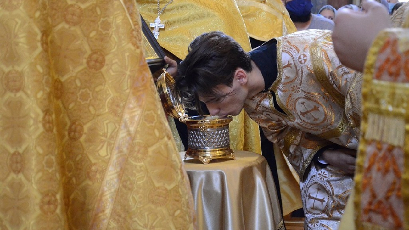 В Краснодар принесен ковчег с мощами святого благоверного князя Александра Невского