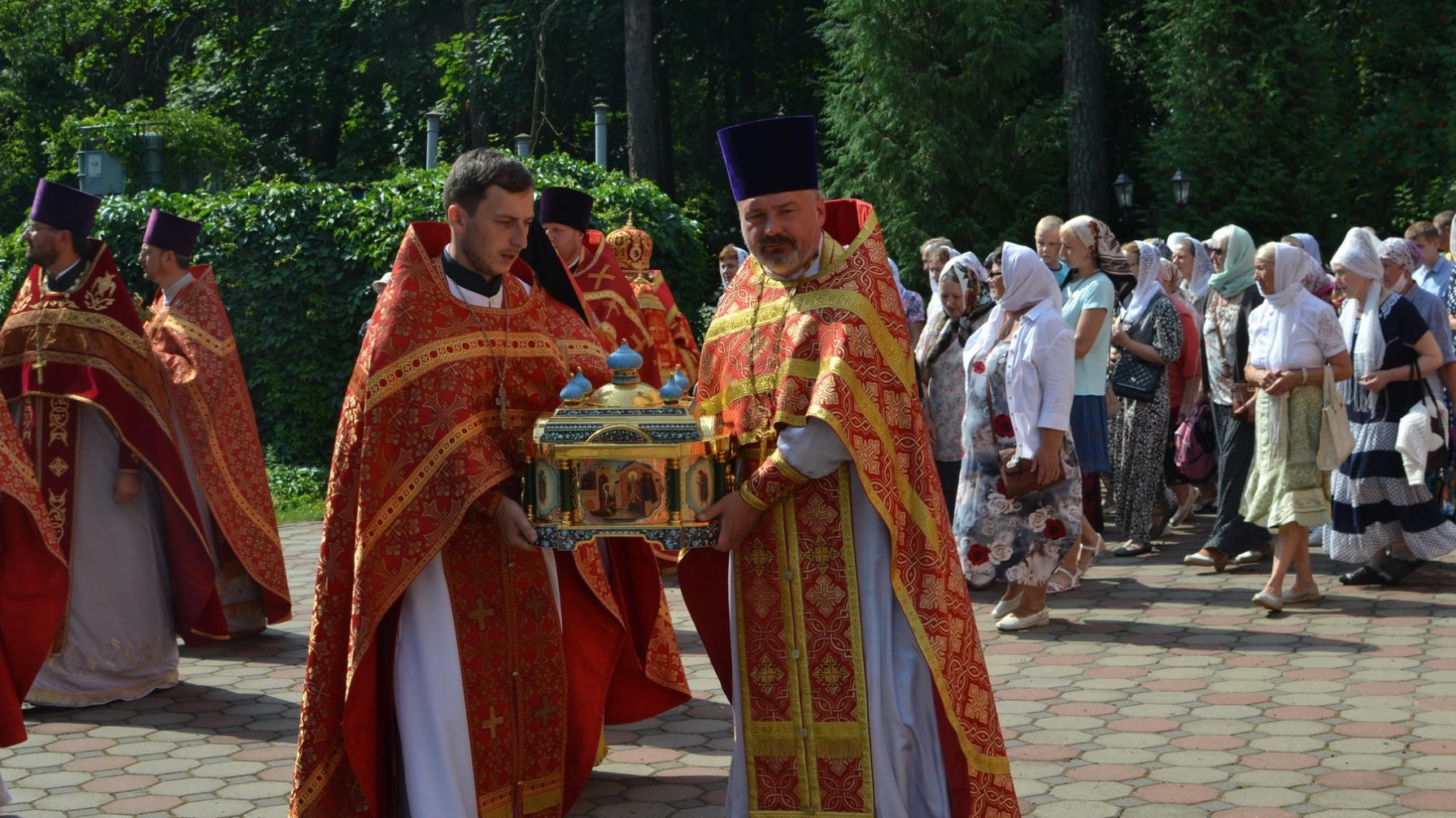 В Борисовской епархии поклонились мощам Александра Невского